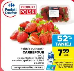 Carrefour Market Polskie truskawki CARREFOUR oferta