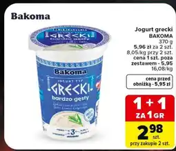 Carrefour Market Jogurt grecki BAKOMA oferta