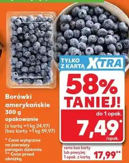 Kaufland Borówki amerykańskie oferta