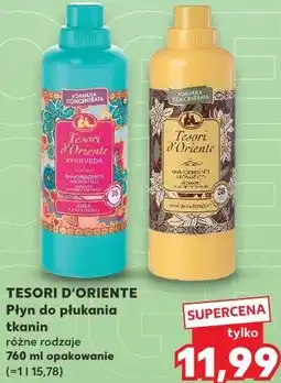 Kaufland Tesori D'Oriente Płyn do płukania tkanin oferta