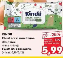 Kaufland Kindii Chusteczki nawilżane dla dzieci oferta