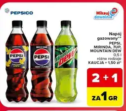 Carrefour Market Pepsi, Mirinda, 7UP, Mountain Dew oferta