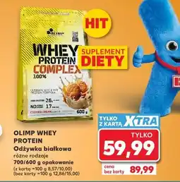 Kaufland OLIMP WHEY PROTEIN Odżywka białkowa oferta