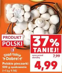 Kaufland Polskie pieczarki oferta