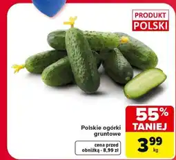 Carrefour Market Polskie ogórki gruntowe oferta