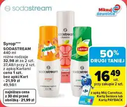 Carrefour Syrop SODASTREAM oferta