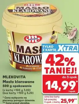 Kaufland Mlekovita Masło klarowane oferta
