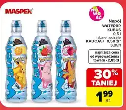 Carrefour Market Napój WATERRR KUBUŚ oferta