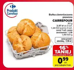 Carrefour Market CARREFOUR Bułka ziemniaczana pszenna oferta