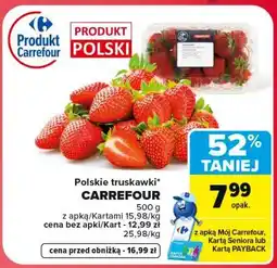 Carrefour Polskie truskawki CARREFOUR oferta