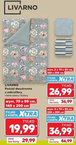 Kaufland LIVARNO Pościel dwustronna z mikrofibry oferta