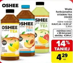 Carrefour Woda funkcjonalna VITAMIN TEA OSHEE oferta