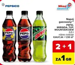 Carrefour Napój gazowany Pepsi, Mirinda, 7UP, Mountain Dew oferta