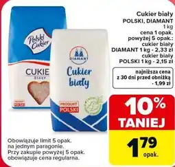 Carrefour Market Cukier biały POLSKI, DIAMANT oferta