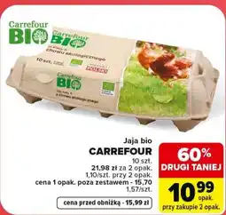 Carrefour Market Jaja bio CARREFOUR 10 szt oferta