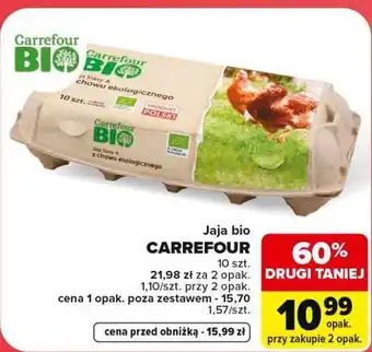 Jaja bio CARREFOUR 10 szt