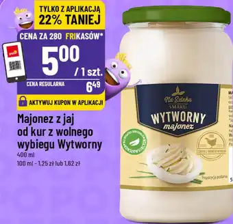 Polomarket Majonez z jaj od kur z wolnego wybiegu Wytworny Na Szlaku Smaku oferta