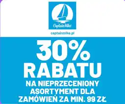 Polomarket Captain Mike 30% rabatu na nieprzeceniony asortyment dla zamówień za min. 99 zł oferta