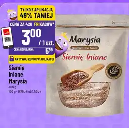 Polomarket Siemię lniane Marysia oferta