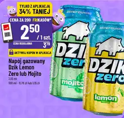 Polomarket Napój gazowany Dzik Lemon Zero lub Mojito oferta