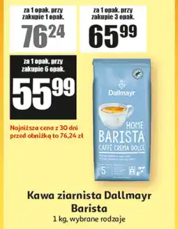Auchan Kawa ziarnista Dallmayr Barista oferta