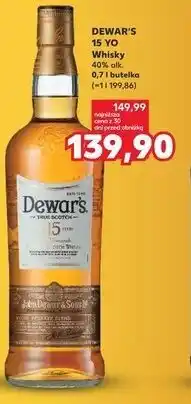 Kaufland Dewar's 15 YO Whisky oferta