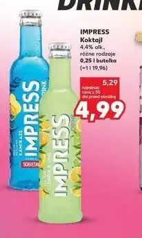 Kaufland IMPRESS Koktajl 4,4% alk oferta