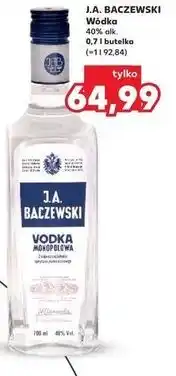 Kaufland J.A. BACZEWSKI Wódka oferta