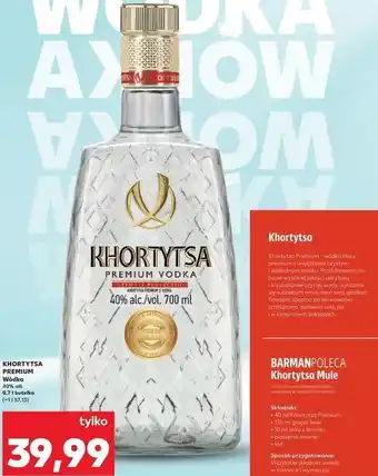 Kaufland Khortytsa Premium Wódka oferta