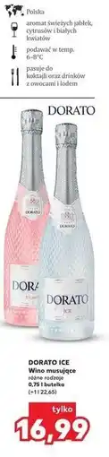 Kaufland DORATO ICE Wino musujące oferta