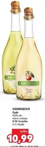 Kaufland Cidersecco Cydr oferta