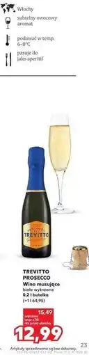 Kaufland TREVITTO PROSECCO Wino musujące białe wytrawne oferta