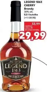 Kaufland LEGEND 1863 CHERRY Brandy oferta