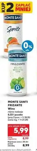 Kaufland Monte Santi Frizante Wino oferta