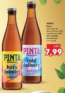 Kaufland Pinta Piwo Hazy Delivery IPA / Cold Delivery IPA oferta