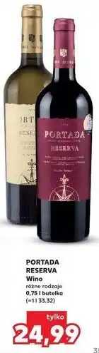 Kaufland PORTADA RESERVA Wino oferta