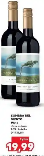 Kaufland Sombra Del Viento Wino oferta