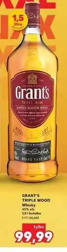 Kaufland Grant's Triple Wood Whisky oferta