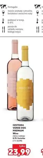 Kaufland CESTEIRA VERDE DOC PREMIUM Wino oferta