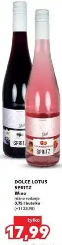 Kaufland Dolce Lotus Spritz Wino oferta