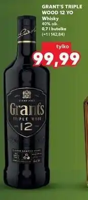 Kaufland Grant's Triple Wood 12 YO Whisky oferta