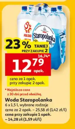 Auchan Woda Staropolanka oferta
