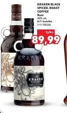 Kaufland KRAKEN BLACK SPICED, ROAST COFFEE Rum oferta