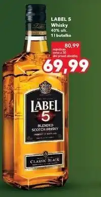 Kaufland Label 5 Whisky oferta