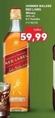 Kaufland Johnnie Walker Red Label Whisky oferta