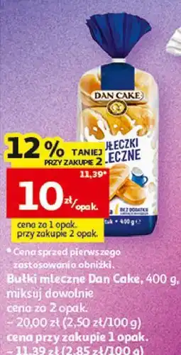 Auchan Bułki mleczne Dan Cake oferta