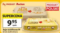 Auchan Jaja ściółkowe M Moj PRODUKT Auchan oferta