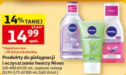 Auchan Produkty do pielęgnacji i oczyszczania twarzy Nivea oferta