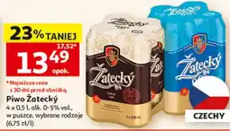 Auchan Piwo Žatecký oferta