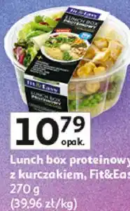 Auchan Lunch box proteinowy Fit&Easy oferta